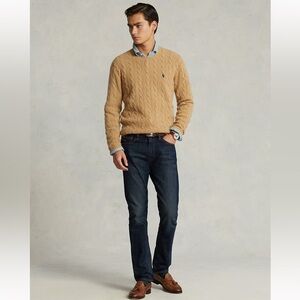 Polo Ralph Lauren Varick Slim Straight Jeans Light Weight Morris 38X34 Cotton